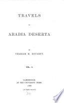 Travels in Arabia Deserta
