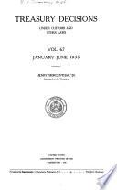 Treasury Decisions Under the Customs, Internal Revenue, Industrial Alcohol, Narcotic and Other Laws