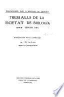 Treballs de la Societat de biología