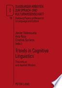 Trends in Cognitive Linguistics