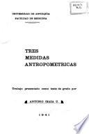 Tres medidas antropometricas