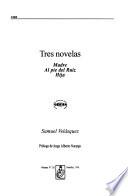 Tres novelas