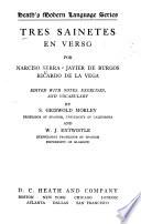Tres sainetes en verso
