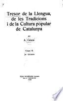 Tresor de la llengua, de les tradicions i de la cultura popular de Catalunya