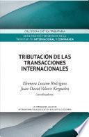 Tributación de las transacciones internacionales