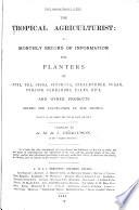 Tropical Agriculturist and Magazine of the Ceylon Agricultural Society