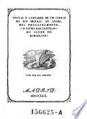 Trovas e cantares de um codice do XIV seculo: ou antes, mui provavelemente, O livro das cantigas