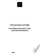 Truth and Justice Can't Wait