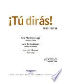 Tu Diras 3e-Iae W/Audio