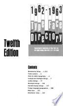 Type Face Directory