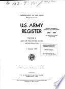 U.S. Army Register
