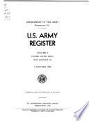 U. S. Army Register