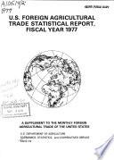 U.S. Foreign Agricultural Trade Statistical Report, Fiscal Year