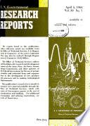 U.S. Government Research Reports