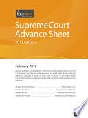 U.S. Supreme Court Advance Sheet February 2012