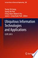 Ubiquitous Information Technologies and Applications