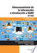 UF1468 - Almacenamiento de la información e introducción a SGBD