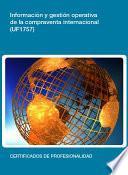 UF1757 - Información y gestión operativa de la compraventa internacional.