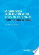 UF1786 Documentación en lengua extranjera, distinta del inglés, para el comercio internacional