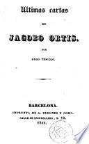 Últimas cartas de Jacobo Ortis