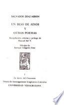 Un beso de adiós y otros poemas