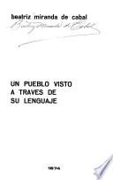 Un pueblo visto a través de su lenguaje