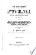 Un recuerdo de Antonio Viladomat, el pintor olvidado y maestro catalan del siglo XVIII.