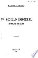 Un rosillo inmortal, leyenda de los llanos