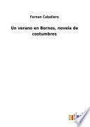 Un verano en Bornos, novela de costumbres