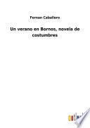 Un verano en Bornos, novela de costumbres
