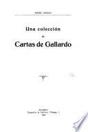 Una colección de cartas de Gallardo