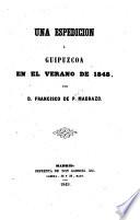 Una espedición a Guipúzcoa en el verano de 1848