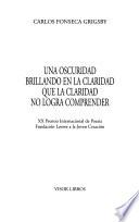 Una oscuridad brillando en la claridad que la claridad no logra comprender