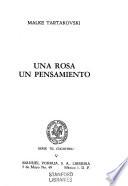 Una rosa, un pensamiento