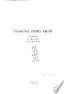 Unamuno, Otero, Aresti