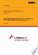 Understanding and Interpreting Texts. The Hobbit by J.R.R. Tolkien (Englisch 10. Klasse Realschule)