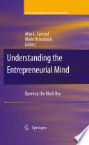 Understanding the Entrepreneurial Mind