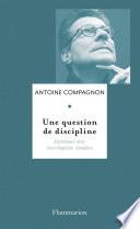 Une question de discipline