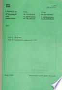 Unesco List of Documents and Publications