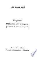 Ungaretti, traductor de Góngora
