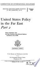 United States Policy in the Far East