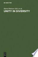Unity in Diversity