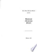Universal (Re)versos Project