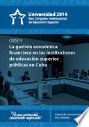 Universidad 2014. Curso corto 9: La gestión económica financiera en instituciones de educación superior
