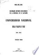 Universidad Nacional, homenaje en el primer centenario de su fundación