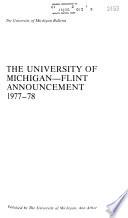 University of Michigan Official Publication