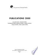 University of the South Pacific, Publications