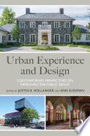 Urban Experience and Design