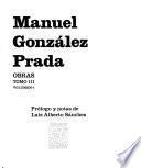 v. 5. Ortometría ; Minúsculas ; Presbiterianas ; Exóticas ; Trozos de vida ; Baladas peruanas