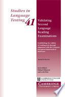Validating Second Language Reading Examinations
